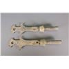Image 2 : Pair of Archaistic Weapon with Hardstone Inset