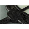Image 3 : Chinese White Jade Carved Fan with Wood Frame