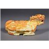 Image 1 : Finely Carved Chinese White Jade Bixi
