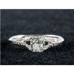 0.72ct & 0.30ct Diamond Ring CRV $7500