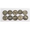 Image 2 : Ten Assorted Silver World Coins