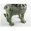 Image 8 : Chinese Bronze Suanni Form Censer with Hinge