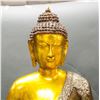 Image 10 : Large Gilt Bronze Shakyamuni Buddha Statue