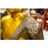 Image 9 : Large Gilt Bronze Shakyamuni Buddha Statue