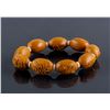 Image 1 : Chinese Nut Carved Flower Bracelet
