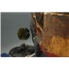 Image 7 : Chinese Elm Wood Carved Painted Buddha