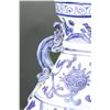 Image 5 : Chinese BW Porcelain Double Chilong Handed Vase