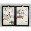 Image 10 : 4 Chinese Porcelain Painting Plaque Signed