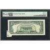 Image 2 : 1995 $5 Federal Reserve Note ERROR Butterfly Fold PMG Choice Very Fine 35EPQ