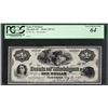 Image 1 : 1852 $1 Bank of Michigan Marshall Obsolete Bank Note PCGS Very Choice New 64