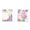 Image 1 : Pack of (100) Zambia 50 Kawacha Uncirculated Notes