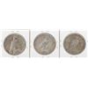 Image 2 : Lot of (3) 1926-S $1 Peace Silver Dollar Coins