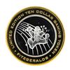 Image 1 : .999 Silver Fitzgeralds Casino & Hotel $10 Limited Edition Gaming Token
