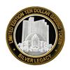 Image 1 : .999 Silver Silver Legacy Reno, Nevada $10 Casino Limited Edition Gaming Token