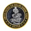 Image 2 : .999 Silver Hilton Las Vegas, Nevada $10 Casino Limited Edition Gaming Token
