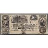 Image 1 : 1800's $10 Canal Bank New Orleans Obsolete Note