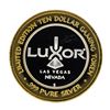 Image 2 : .999 Silver Luxor Las Vegas Nevada $10 Casino Limited Edition Gaming Token