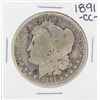 Image 1 : 1891-CC $1 Morgan Silver Dollar Coin