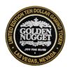 Image 1 : .999 Silver Golden Nugget Las Vegas, NV $10 Casino Limited Edition Gaming Token