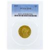 Image 1 : 1847 $5 Liberty Head Half Eagle Gold Coin PCGS XF45