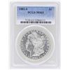 Image 1 : 1881-S $1 Morgan Silver Dollar Coin PCGS MS63