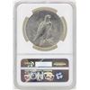 Image 2 : 1925 $1 Peace Silver Dollar Coin NGC MS65