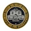 Image 2 : .999 Silver Westward Ho Casino Las Vegas $10 Casino Limited Edition Gaming Token