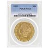 Image 1 : 1895 $20 Liberty Head Double Eagle Gold Coin PCGS MS61