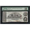 Image 1 : 1863 $20 Confederate States of America Note PMG Choice About Uncirculated 58EPQ