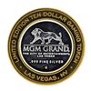 Image 2 : .999 Silver MGM Grand Las Vegas $10 Casino Limited Edition Gaming Token