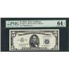 Image 1 : 1953A $5 Silver Certificate STAR Note Fr.1656* PMG Choice Uncirculated 64EPQ