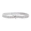 Image 2 : 14KT White Gold 4.00 ctw Diamond Tennis Bracelet