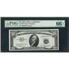 Image 1 : 1953 $10 Silver Certificate Note Fr.1706 PMG Gem Uncirculated 66EPQ