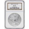 Image 1 : 2008-W $1 American Silver Eagle Coin NGC MS70