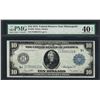 Image 1 : 1914 $10 Federal Reserve Note Minneapolis Fr.939 PMG Extremely Fine 40EPQ