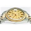 Image 5 : Rolex Men's Two Tone 14K Champagne Index 36MM Datejust Wristwatch