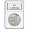 Image 1 : 1923-S $1 Peace Silver Dollar Coin NGC MS64