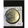 Image 1 : 1935 CANADA SILVER DOLLAR!