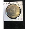 Image 1 : 1936 CANADA SILVER DOLLAR!