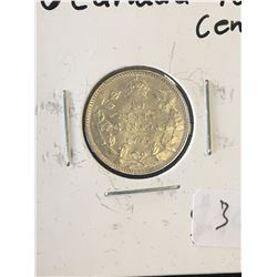 1906 CANADA 10 CENTS! EDWARD VII! NICE GRADE