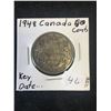 Image 1 : 1948 CANADA 50 CENTS! KEY DATE!