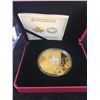 Image 1 : 2017 CANADA $50 FINE SILVER COIN!WHISPERING MAPLE LEAVS! GOLD PLATED!