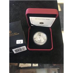 2011 CANADA PROOF SILVER DOLLAR!100 YEARS OF CANADA PARKS