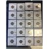 Image 3 : 1882-1936 CANADA 10CENTS LOT OF 60 COINS!