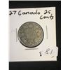 Image 1 : 1927 CANADA 25 CENTS..KEY DATE!
