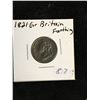 Image 1 : 1821 GREAT BRITAIN FARTHING!