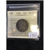 Image 1 : 1928 CANADA 25 CENTS! ICCS GRADED VF-30