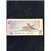 Image 2 : 1986 BANK OF CANADA $2.00 RADAR NOTE!