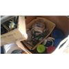 Image 2 : DVD PLAYER AND BOX OF CDS