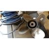 Image 2 : CAMPBELL HAUSFIELD HOSE REEL WITH HOSE AND SHOOTER BOAT PROP 13 1/2 BY 23 INCH